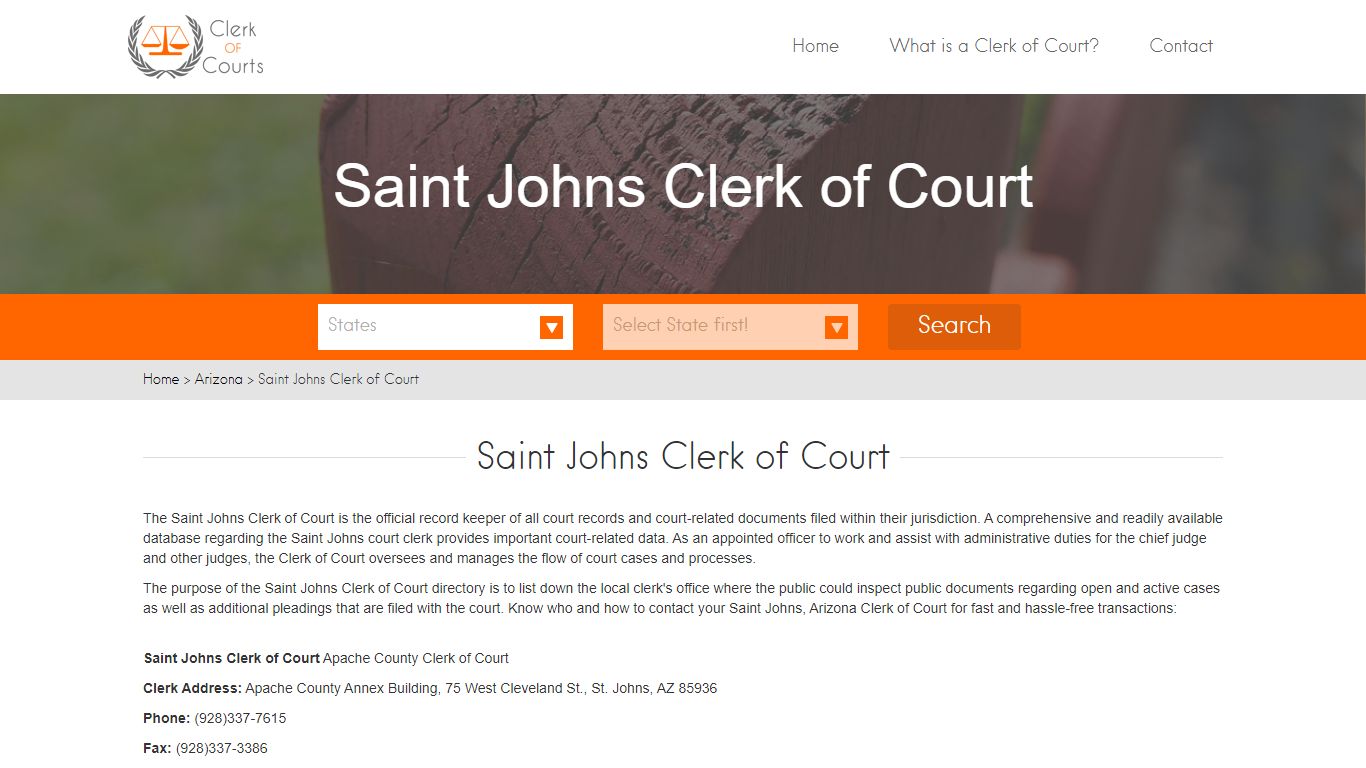 Find Your Apache County Clerk of Courts in AZ - clerk-of-courts.com